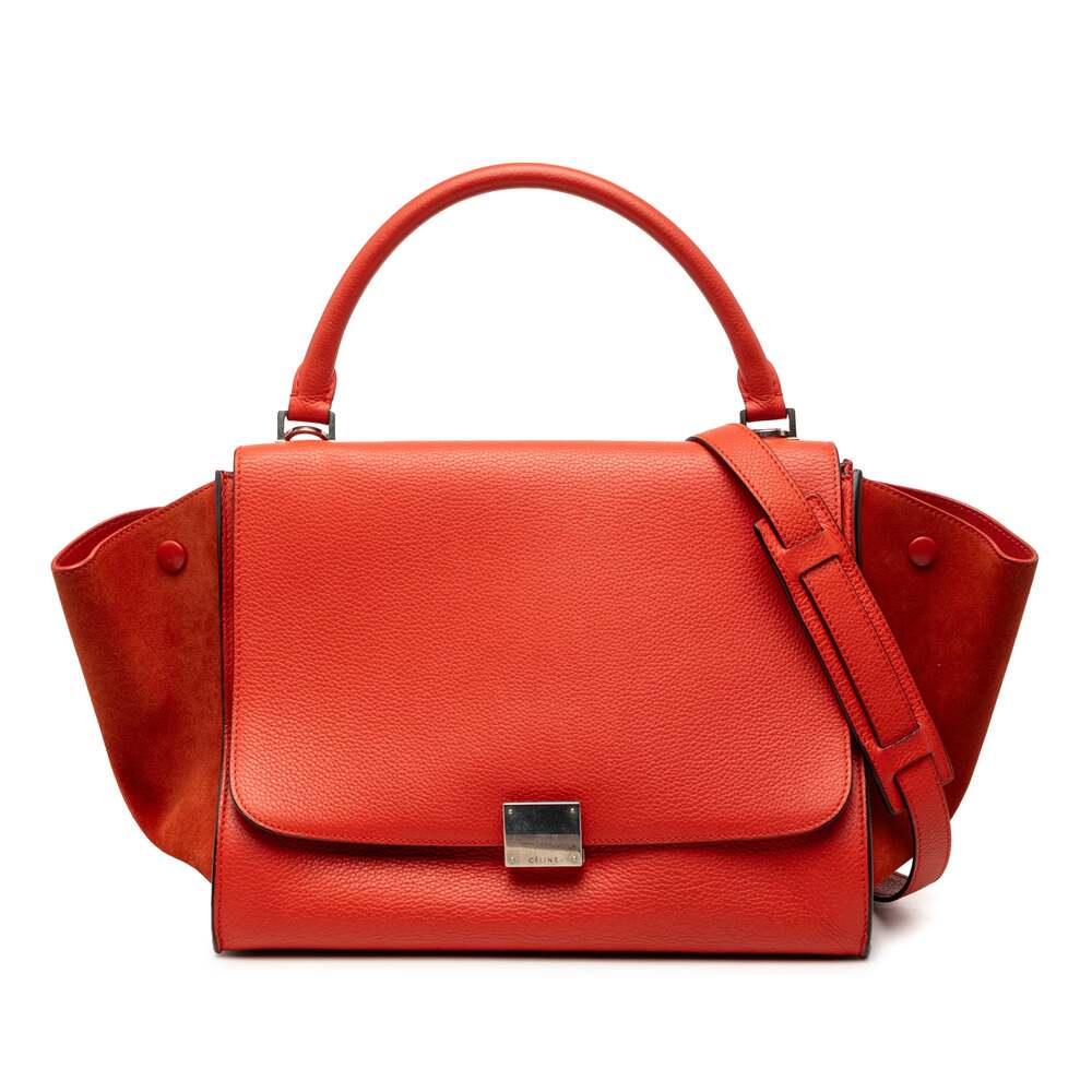 Celine Trapeze Bag Leather Medium #250542C61B